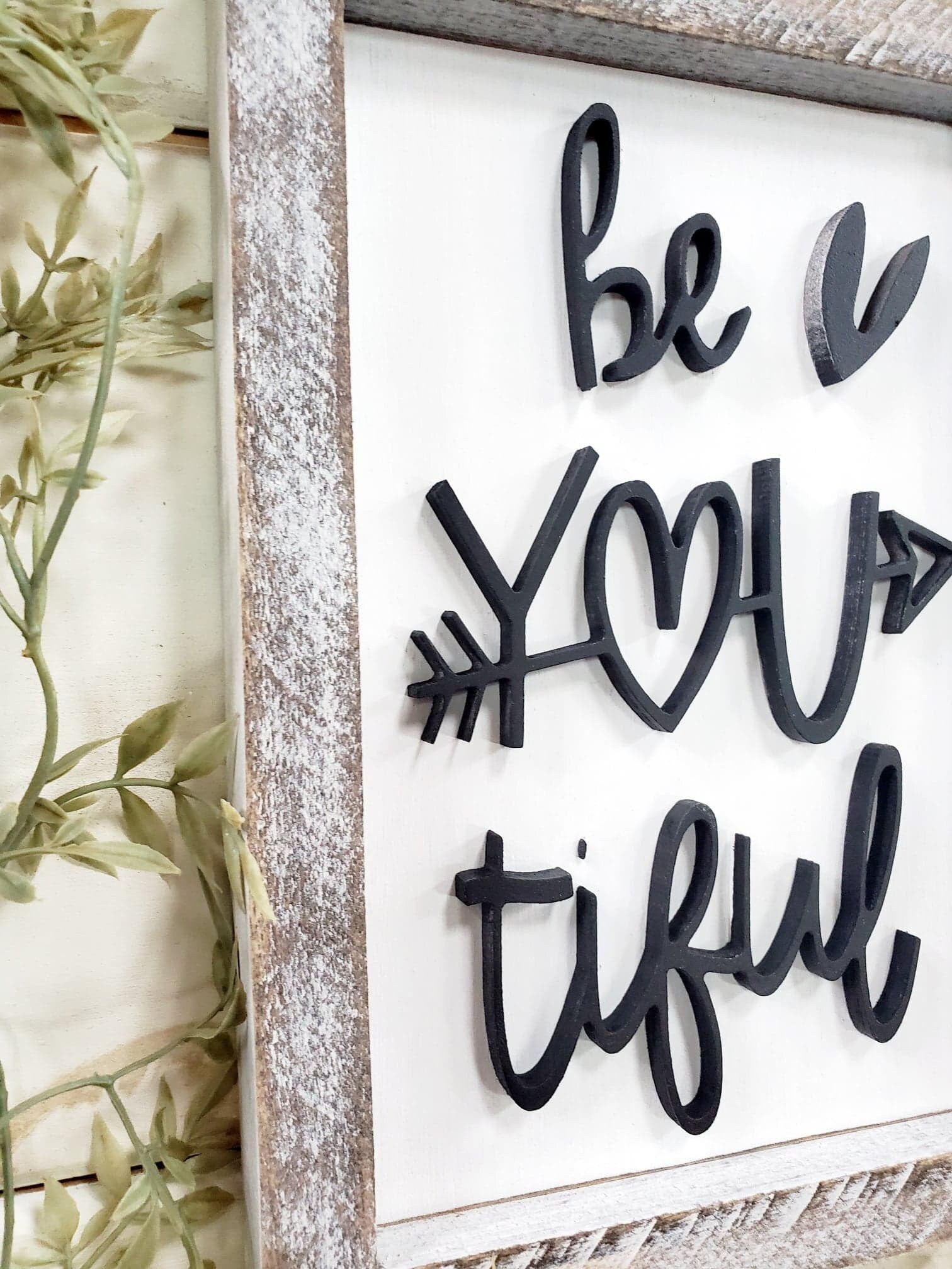 Be-you-tiful sign, Girls bedroom décor, 3D Sign, Rustic Farmhouse décor, Bedroom Décor, Wooden Signs,