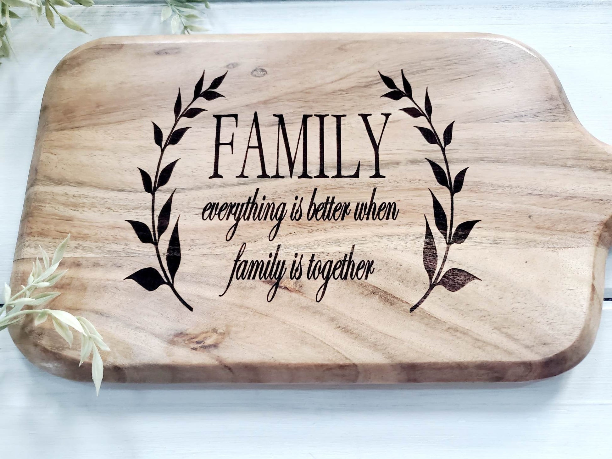 Bamboo Cutting Board Decor the Secret Ingredient is Always Love